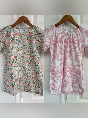 La Paloma‎ Floral Puff Sleeve Mini Dress Size 4-5Y